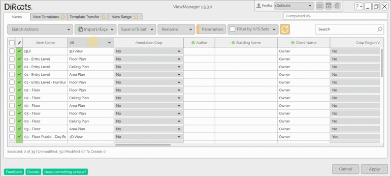 View Manager manage views